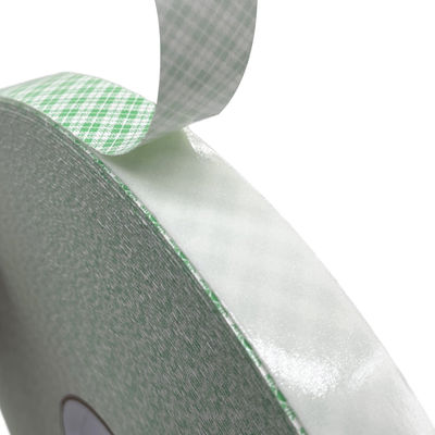 ডাবল লেপযুক্ত পিইউ ফোম টেপ 1 মিমি সাদা এক্রাইলিক আঠালো 24 মি