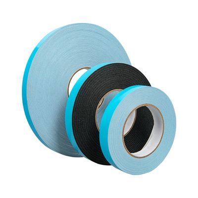 1mm Thickness Black Coated Heat-Resistant PE Foam Tape Double Sided Acrylic Adhesive