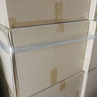 একতরফা স্বচ্ছ ফাইবারগ্লাস আঠালো টেপ, 48mm*20m আকারে এবং 150mic পুরুত্বে সিলিং এবং মাস্কিংয়ের জন্য