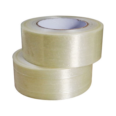 জলরোধী মোনো ওরিয়েন্টেড ফাইবারগ্লাস ফিলামেন্ট টেপ 150mic বেধ এবং 48mm * 40m আকারের জন্য বান্ডিলিং