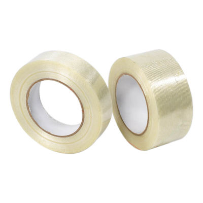 জলরোধী মোনো ওরিয়েন্টেড ফাইবারগ্লাস ফিলামেন্ট টেপ 150mic বেধ এবং 48mm * 40m আকারের জন্য বান্ডিলিং